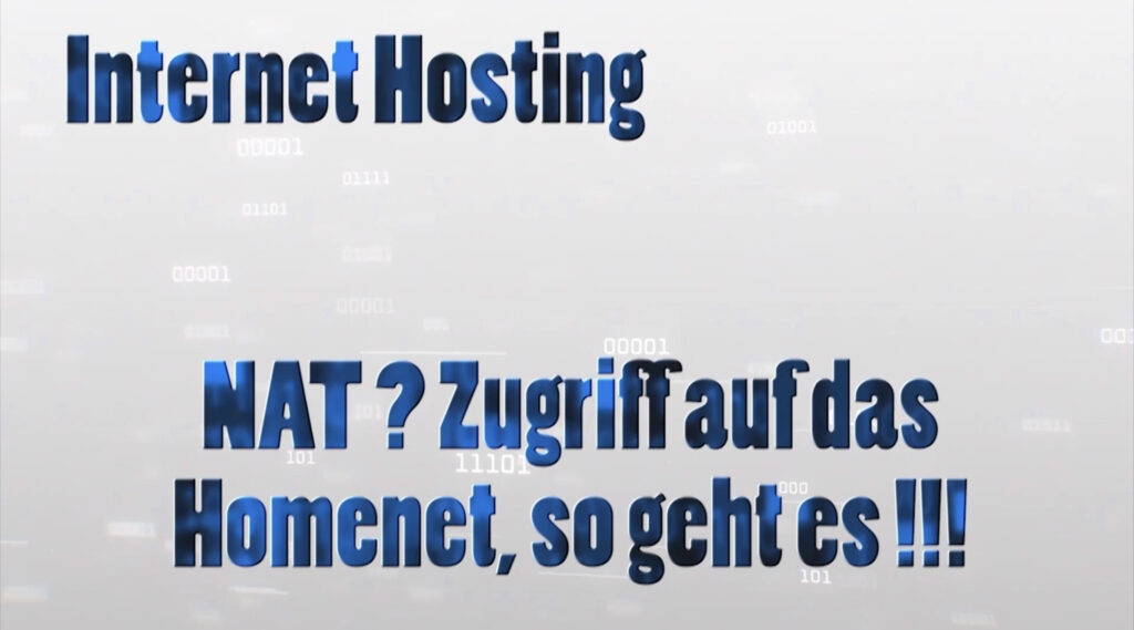 NAT? Deine WEB-Seite Hosten