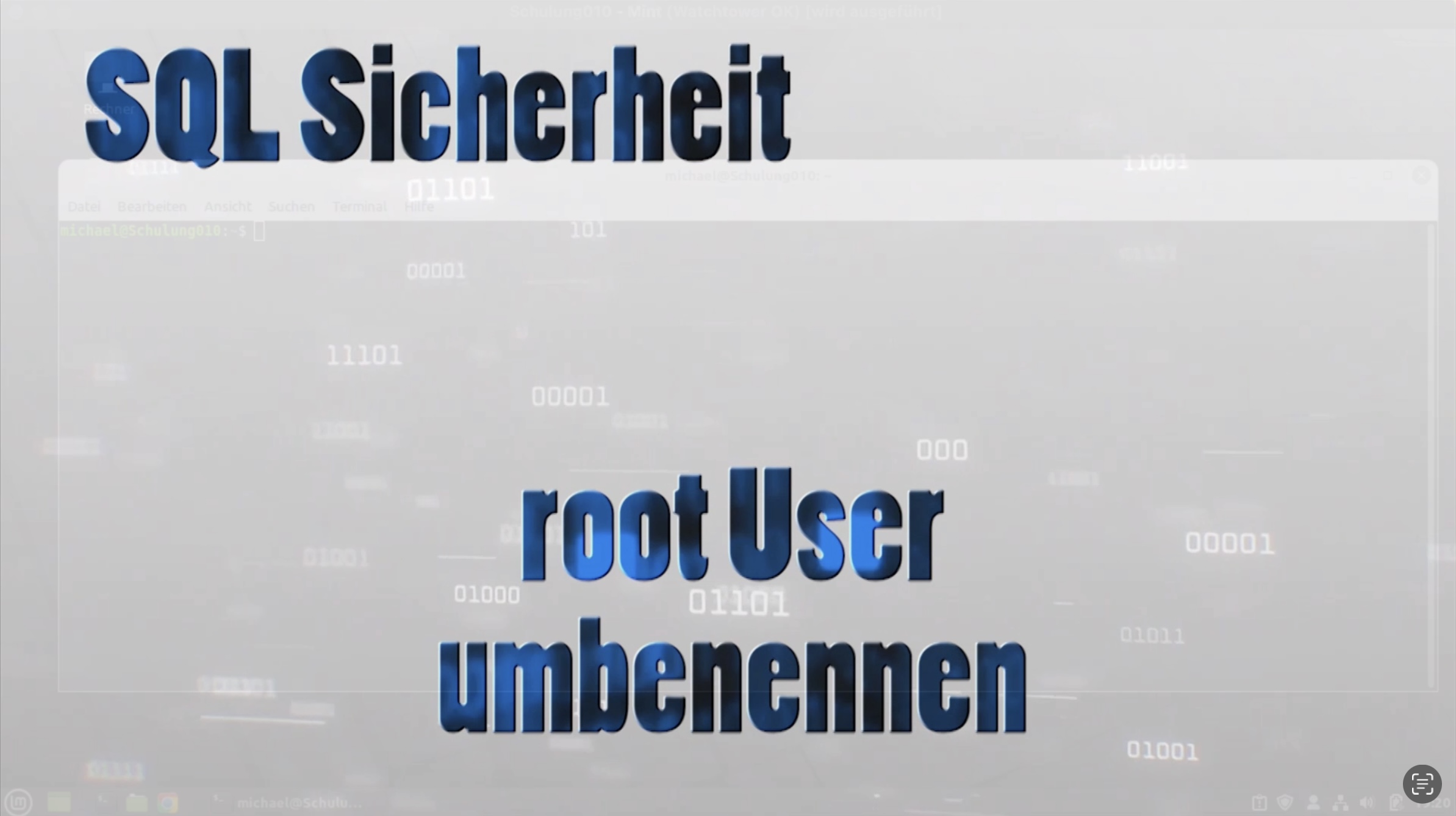 Du betrachtest gerade SQL Sicherheit | root User umbenennen