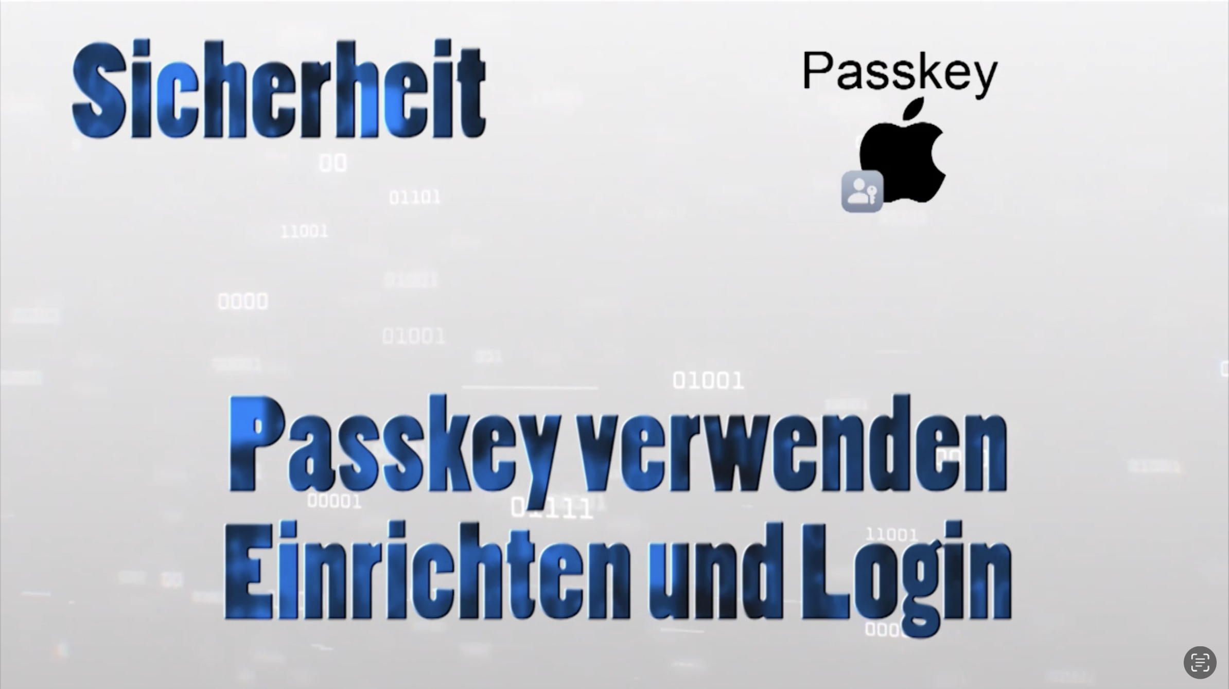 Mehr über den Artikel erfahren Passkey Update | Einrichten und Login