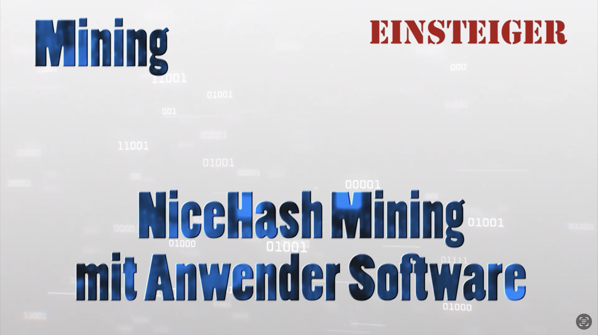 Read more about the article Part 3: Mining | NiceHash Mining with User Software | Beginner