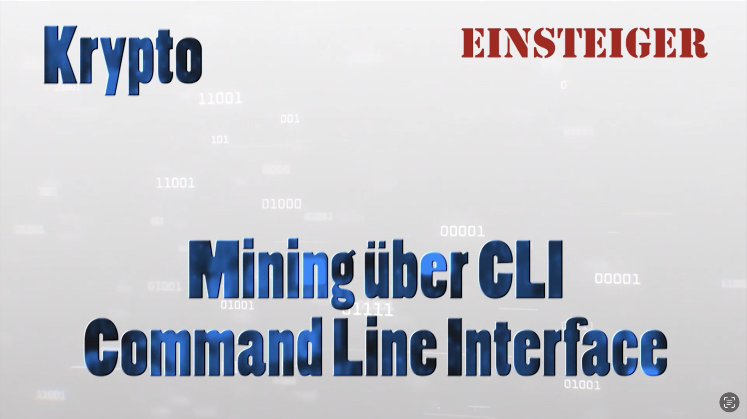 Mehr über den Artikel erfahren Teil 4: Mining mit CLI (Command Line Interface) | Einsteiger