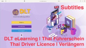 Mehr über den Artikel erfahren DLT eLearning Thai Führerschein verlängern (Nov. 2023)