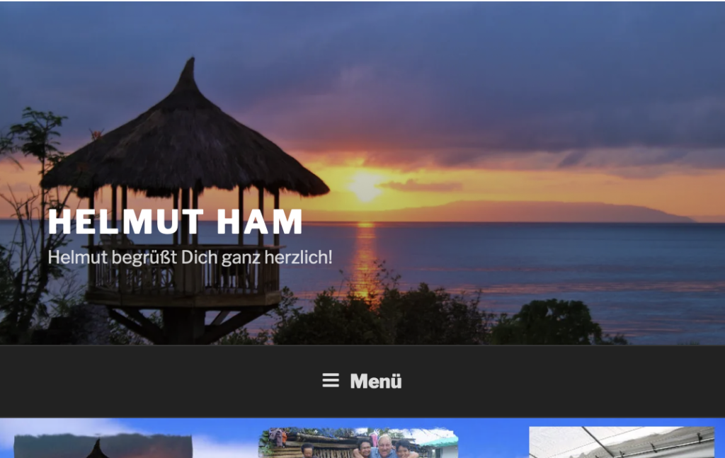 Homepage Helmut Ham