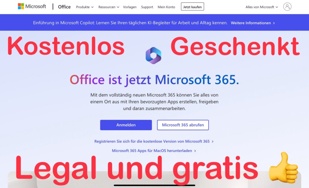 Du betrachtest gerade MS Office kostenlos nutzen