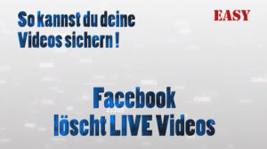 Facebook löscht LIVE Videos